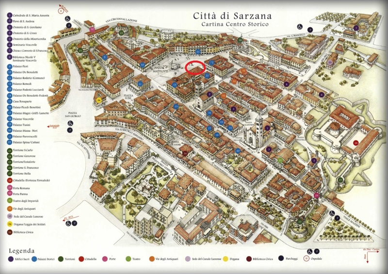 cartina sarzana